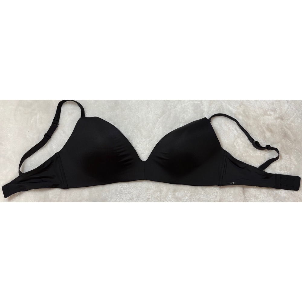 SKIMS Wireless Form Maternity Nursing Bra Onyx Black PL-PLG-7704W 36DD NWT